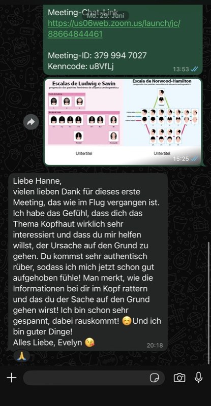 Kundenrückmeldung per WhatsApp