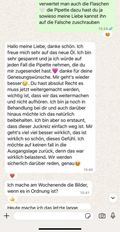 Kundenrückmeldung per WhatsApp
