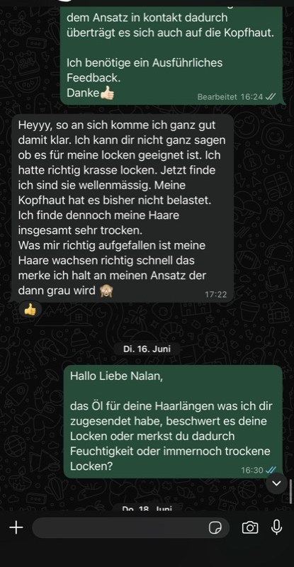 Kundenrückmeldung per WhatsApp