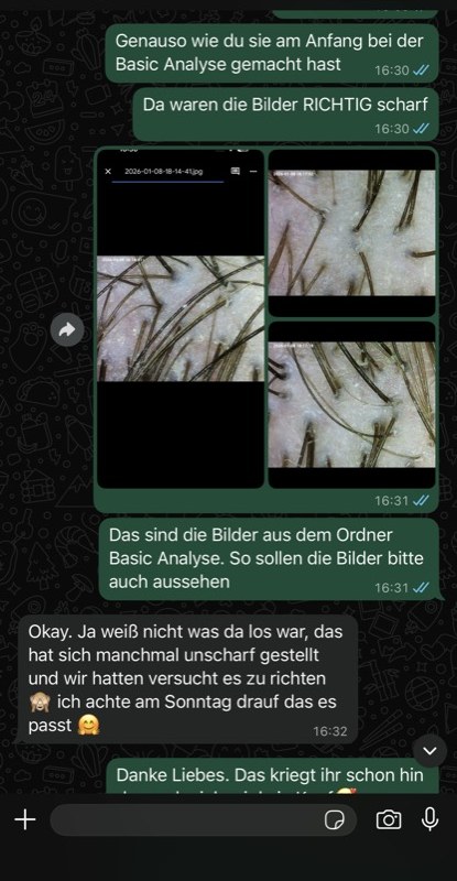 Kundenrückmeldung per WhatsApp